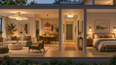 ¿Todas las lámparas de casa deben tener el mismo estilo? ¿Puede cada habitación ser diferente?