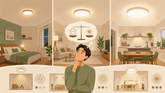 Plafón LED: ¿cuántos vatios hacen falta para iluminar bien una habitación?