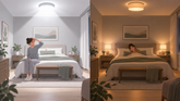 ¿Por qué no conviene elegir una luz principal demasiado brillante para el dormitorio?