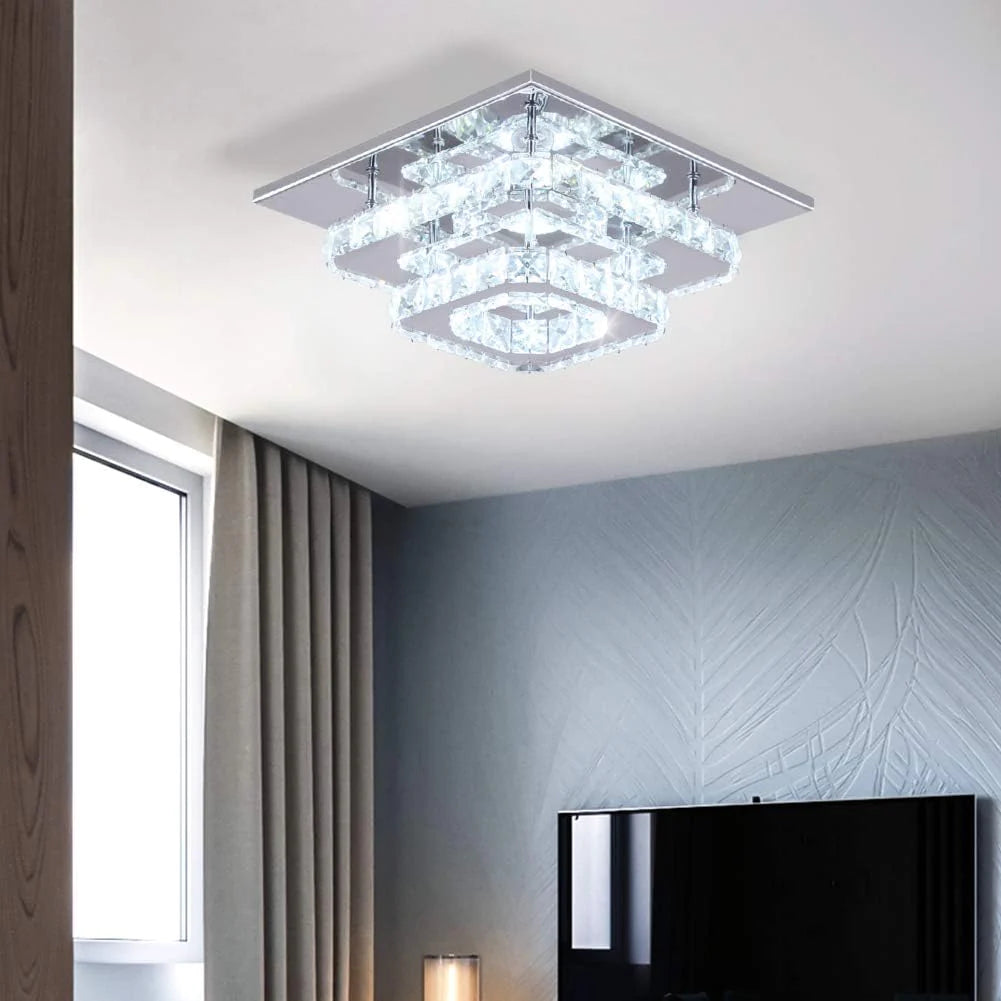Illuminateur votre Intérieur avec notre Plafonnier en Cristal LED