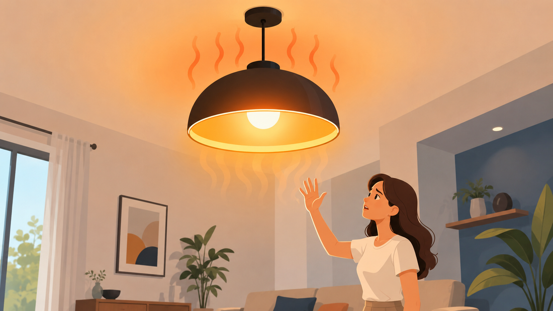 Luminaire qui chauffe beaucoup : est-ce normal et quand faut-il s’inquiéter ?