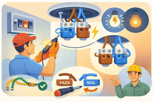 Que faire si les fils d’un luminaire intérieur sont inversés