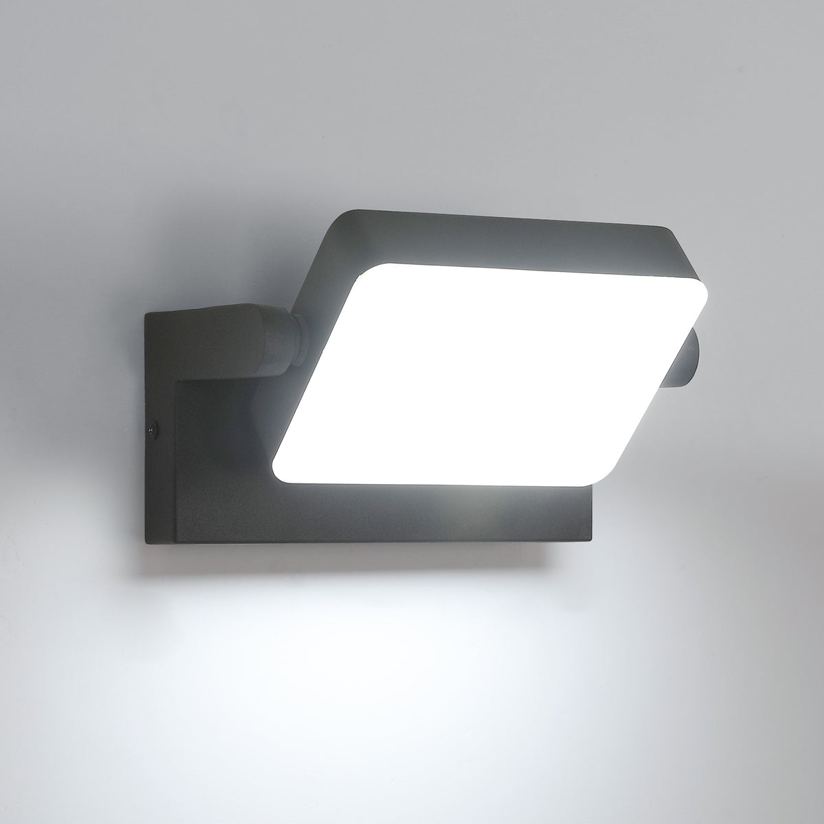 LED-wandlamp voor buiten IP65 - 20W, 2250LM, 6500K, 360° rotatie, resistent aluminium