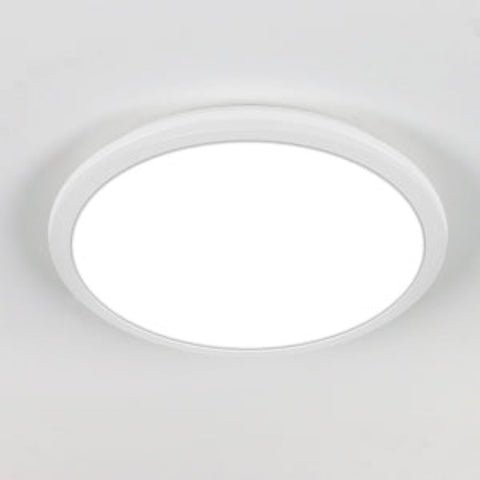 Lámpara de Techo LED Regulable, Lámpara de Techo para Baño IP54, 24W 3100LM, 2700-6500K RGB Lámpara de Techo Moderna Impermeable con Control Remoto para Sala de Estar, Dormitorio (Ø28cm)