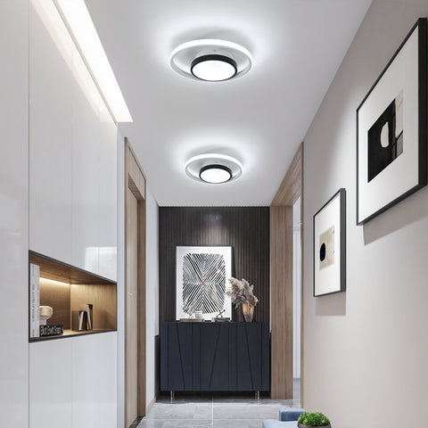 Plafón LED redondo de aluminio, plafón 30W 6500K