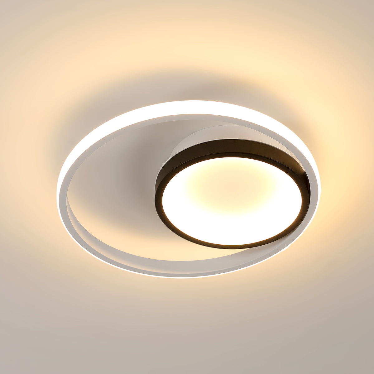 Plafonnier LED rond en aluminium 30W