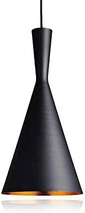 Lampada a Sospensione in Metallo Lennon Nero E27 Alluminio en venta, Soggiorno, Cocina, Cámara