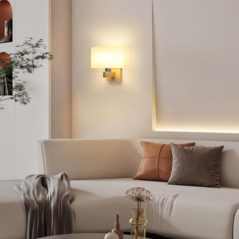 Aplique Madera Vidrio E27