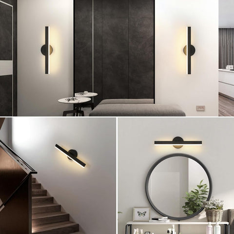 Aplique LED 12W Moderno Giratorio 300°