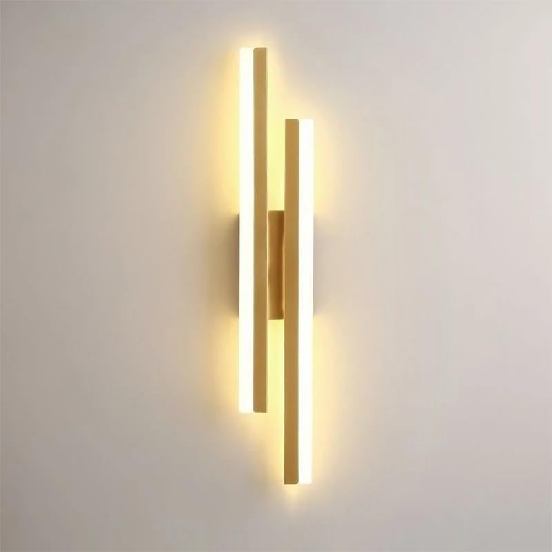 Aplique LED Dorado Moderno 16W 3 Temperaturas 1800LM