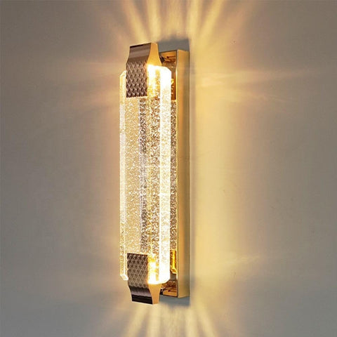 Aplique de Pared LED Crystal Gold 12W