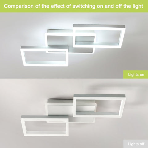 Plafón LED Cuadrado Moderno 46W