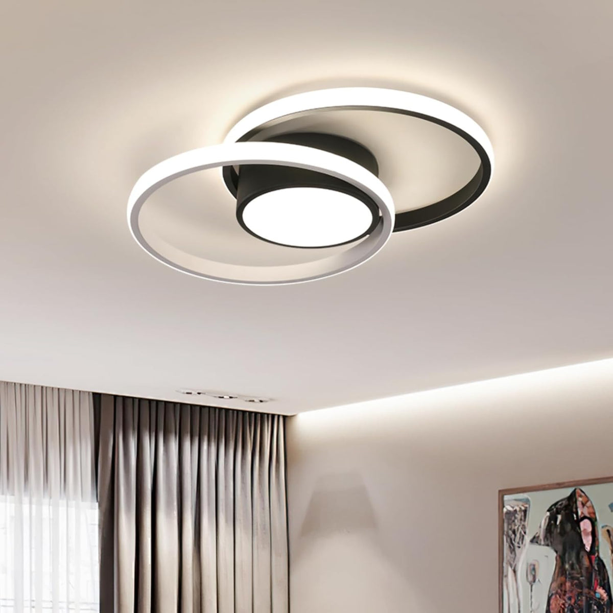 Lámpara de Techo LED Redonda Moderna 42W
