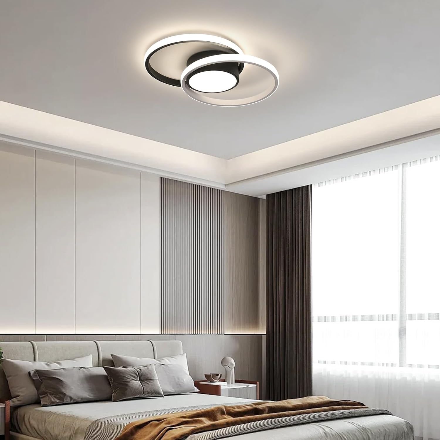 Lámpara de Techo LED Redonda Moderna 42W