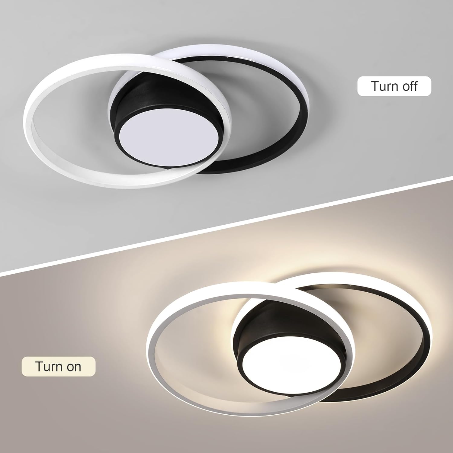 Lámpara de Techo LED Redonda Moderna 42W
