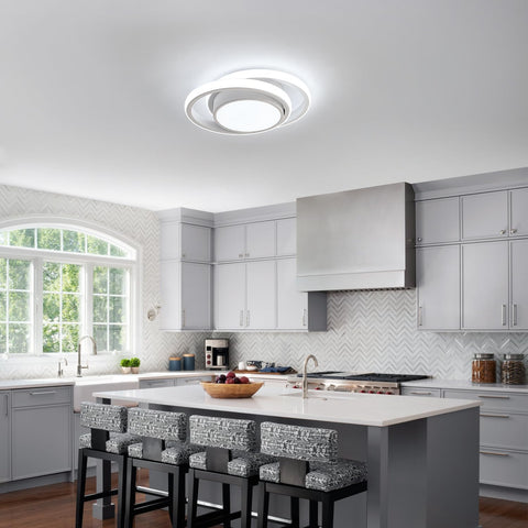 Plafón LED Redondo Moderno 32W 6500K