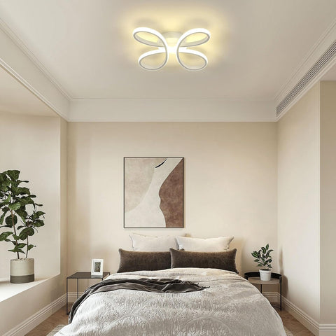 Lámpara de Techo LED Moderna 30W Diseño Floral