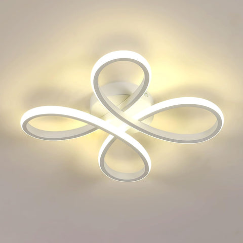 Lámpara de Techo LED Moderna 30W Diseño Floral