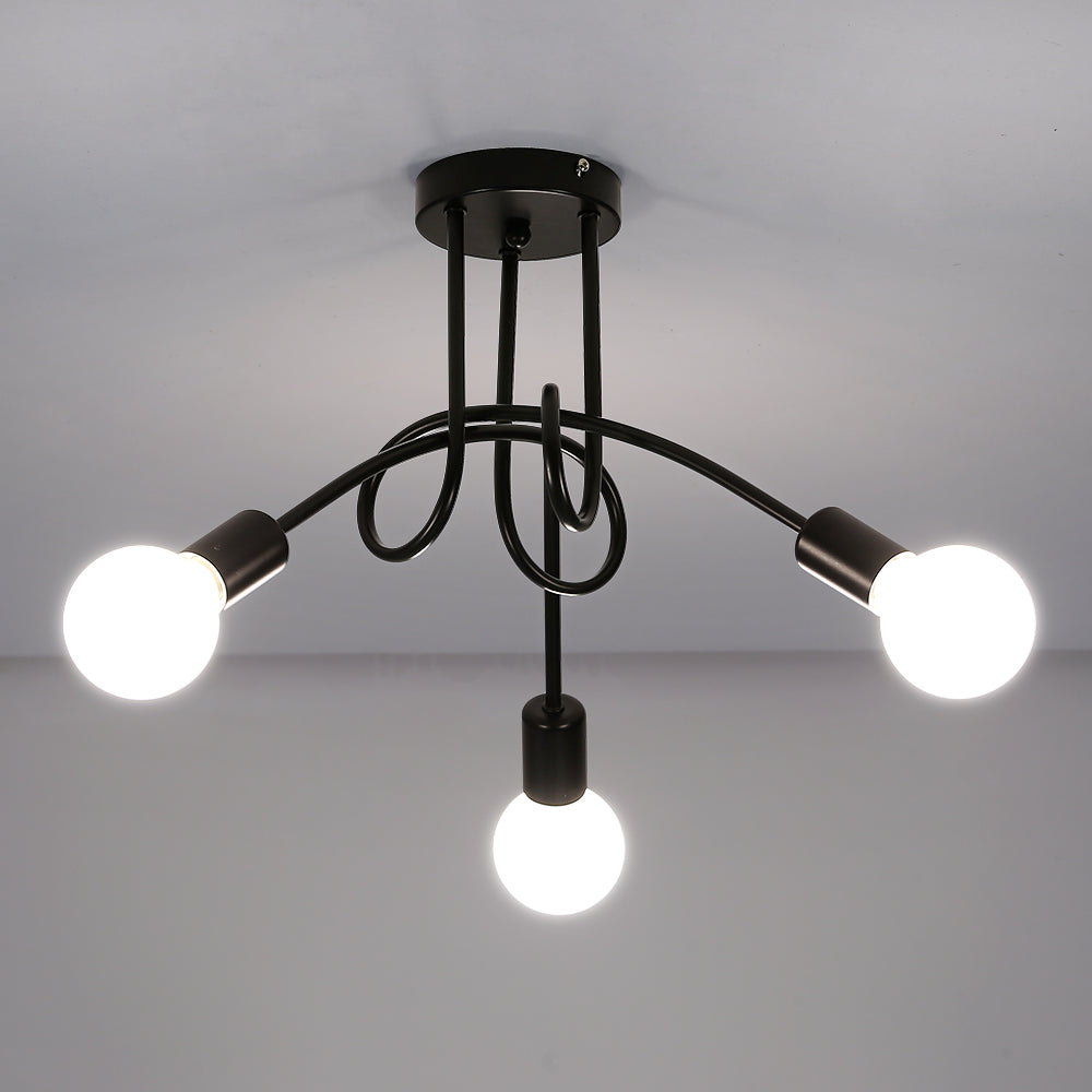 Luminaire Plafonnier industrielle Suspension  E27