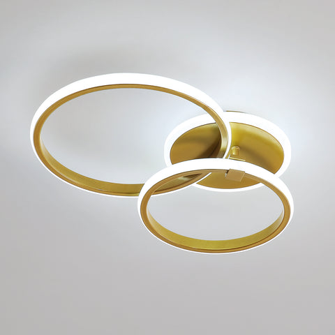 Plafonnier LED Moderne, Lampe de Plafond Ronde 42W 3500LM
