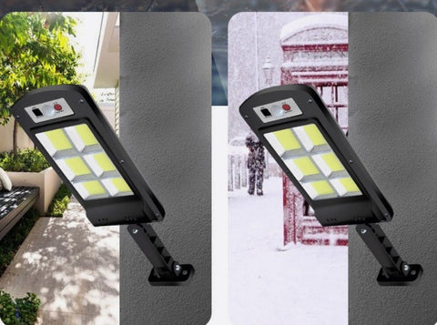 Lámparas solares para exterior resistente al agua IP65 [Clase de eficiencia energética A+]