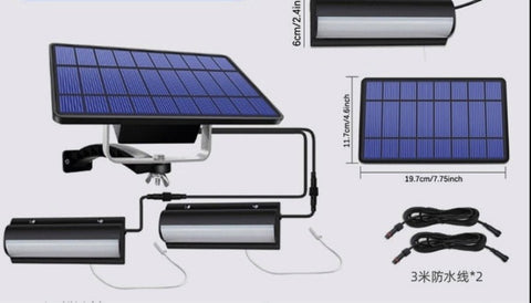 Sensor de movimiento de lámpara solar al aire libre, luz de pared solar impermeable IP65 con control remoto