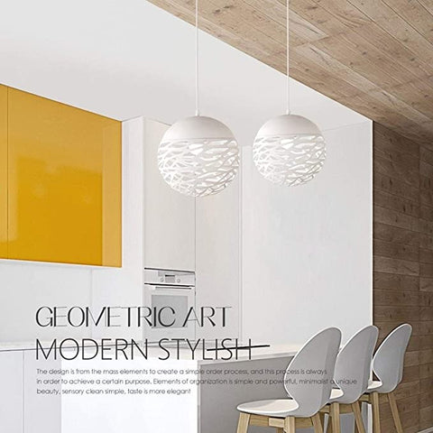 Industrial Global Metal Moderno Hueco Techo Lámpara Cocina Isla Arte Iluminación Loft Sola Cabeza Hierro Personalidad Estudio Sala Colgante Luz Restaurante Bar Mostrador Lámpara Colgante E27 Sin Bombillas