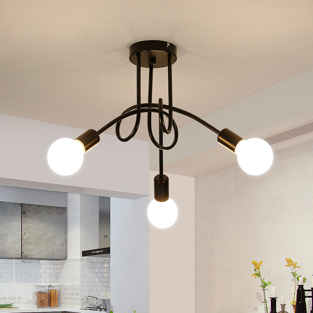 Luminaire Plafonnier industrielle Suspension  E27