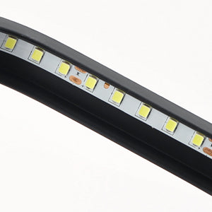Lámpara de techo LED, lámpara de techo acrílica de metal rectangular moderna, lámpara de techo de 32 W, lámpara de techo de oficina de 24 cm de diámetro para dormitorio, sala de estar, comedor, pasillo negro