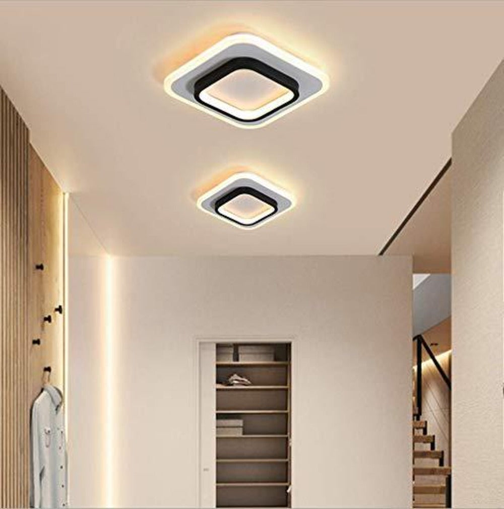 Plafonnier LED, Lampe de plafond nordique 20W pour Couloirs Salon