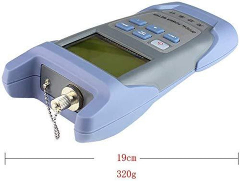 Probador de cable óptico del fotómetro de fibra óptica FTTH Probador de fibra óptica -70 dBm a +10 dBm