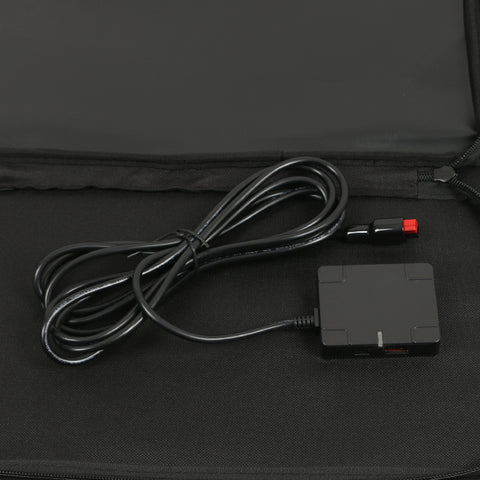 Panel solar de 100 W para central eléctrica, carga solar portátil, carga rápida USB A QC3.0 PD 45 W USB-C Puertos CC IP65 IP65 para generador/energía solar, computadora portátil, iPads