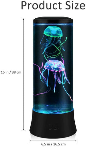 Novedad Lámpara de lava LED Medusa - 7 colores - Lámpara de ambiente estilo acuario