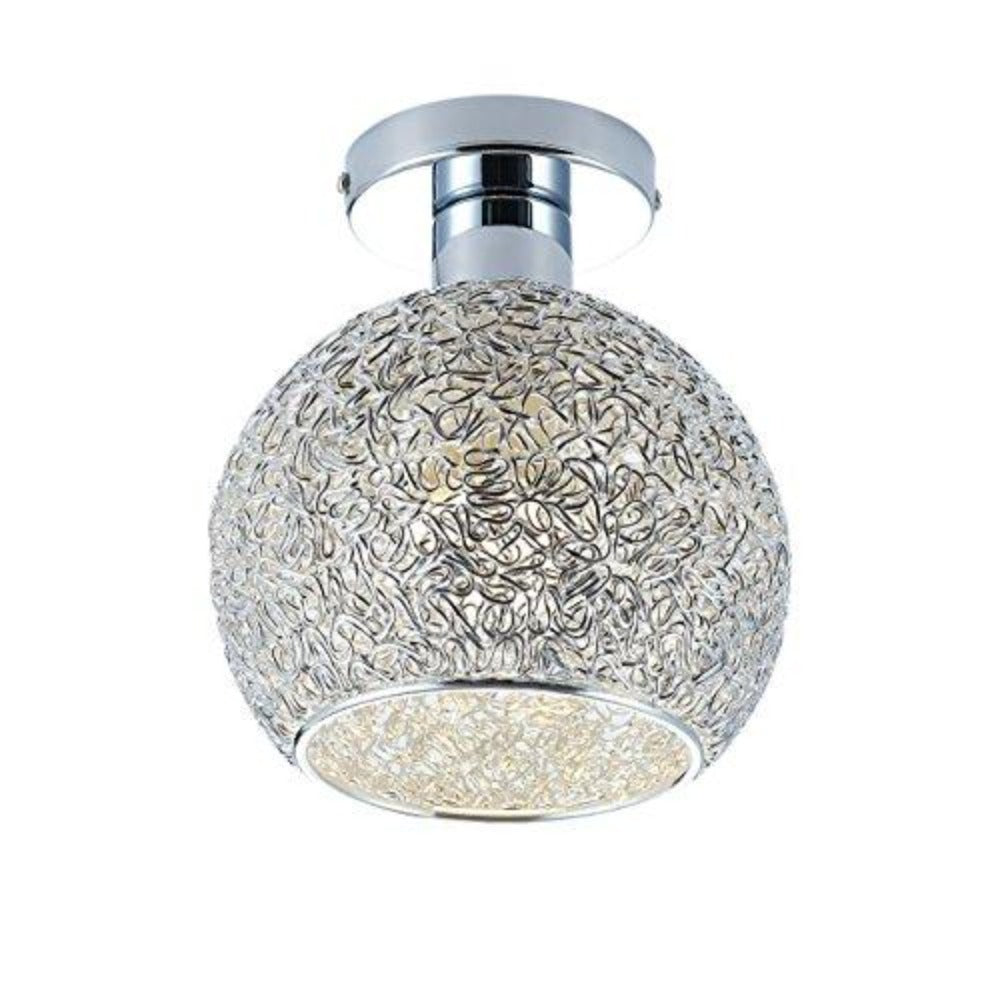 Aluminium plafondlamp Mini plafondlamp voor garderobe, hal en woonkamer