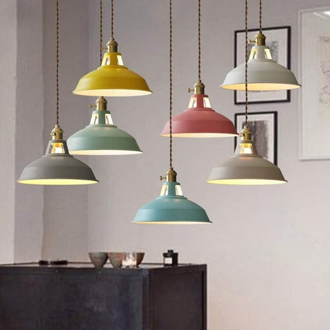 Suspension Moderne Métal Lustre E27