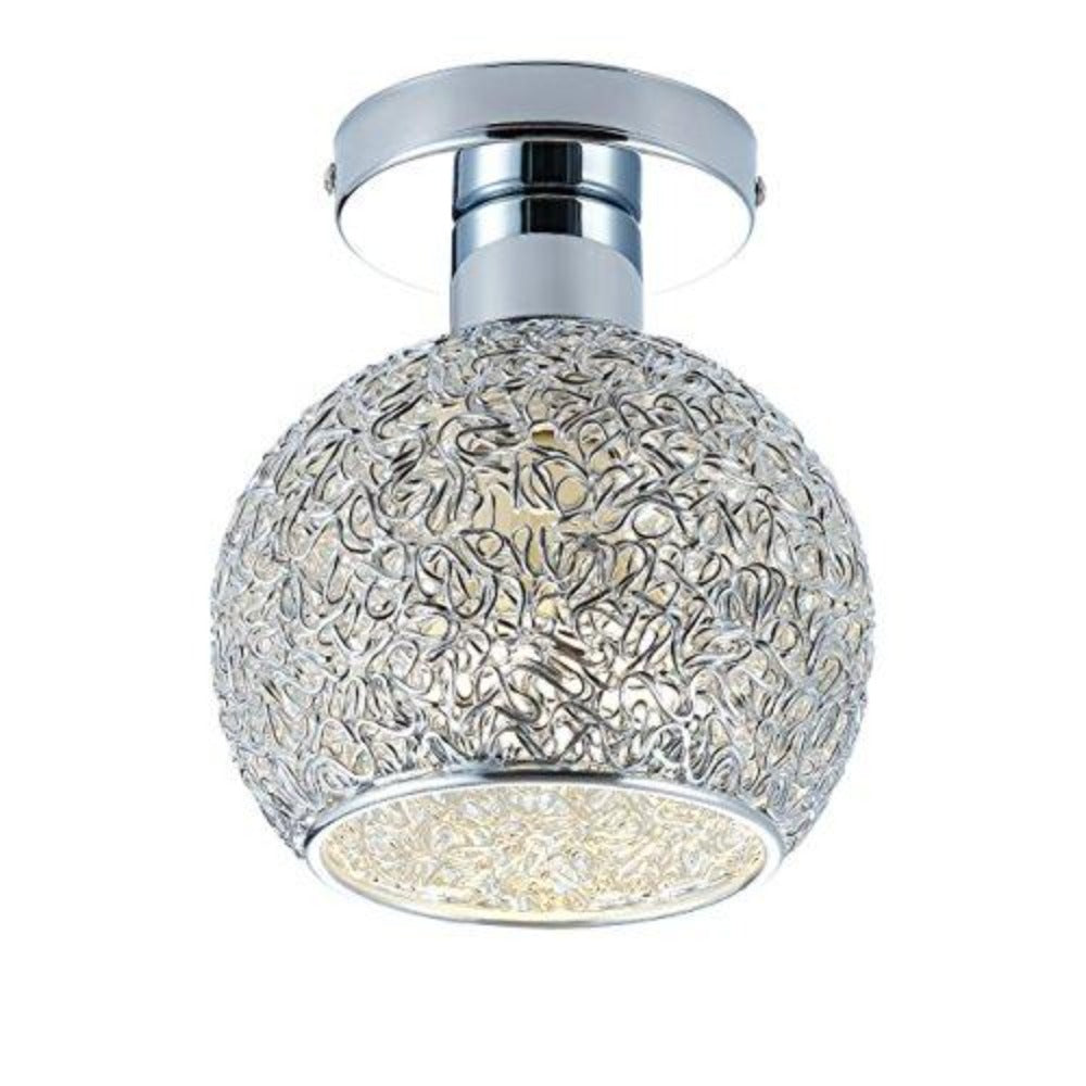 Aluminium plafondlamp Mini plafondlamp voor garderobe, hal en woonkamer