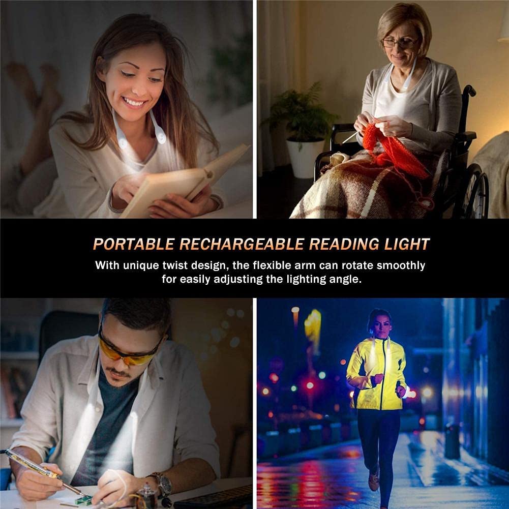 Caractéristiques de lecture LED pliables