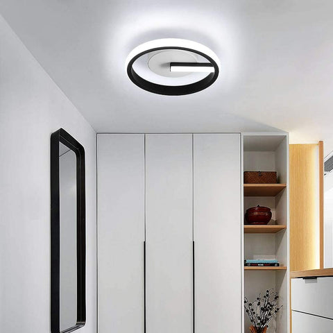 Lámpara de Techo LED, Lámpara de Techo Moderna 13W, Lámpara de Techo LED de Acrílico Ø20CM para Cocina, Dormitorio, Pasillo, Blanco Frío 6500K