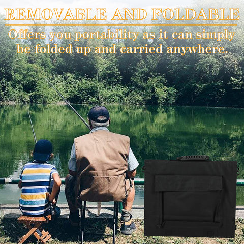 Título optimizado en francés: cargador solar plegable de 100 W y 18 V, bolsa portátil para actividades al aire libre