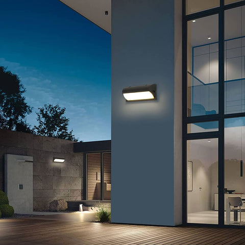18W Applique Murale Exterieur, Moderne IP65 Étanche Applique Extérieure Led