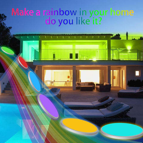 Luz de techo LED regulable RGB 3000K-6500K Luz de techo LED redonda para baño IP54 impermeable para baño, dormitorio, sala de estar, cocina ?30CM