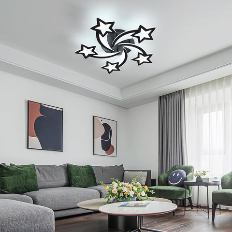 Plafonnier LED Design moderne 60W Blanc Froid 6500K