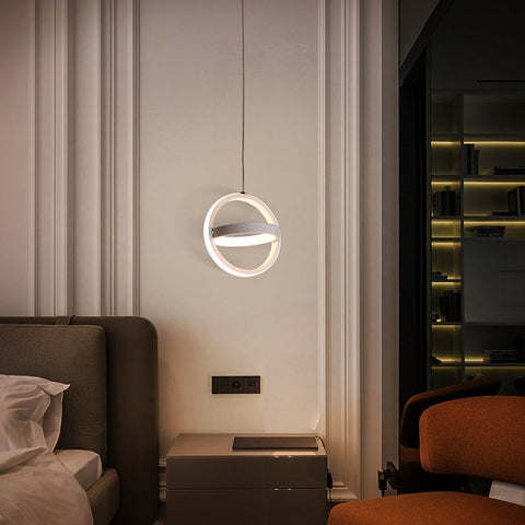 Luces colgantes Led modernas para sala de estar, dormitorio, comedor, cocina, lámpara cuadrada redonda para interiores, lámpara de suspensión, accesorio de iluminación