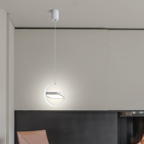 Luces colgantes Led modernas para sala de estar, dormitorio, comedor, cocina, lámpara cuadrada redonda para interiores, lámpara de suspensión, accesorio de iluminación