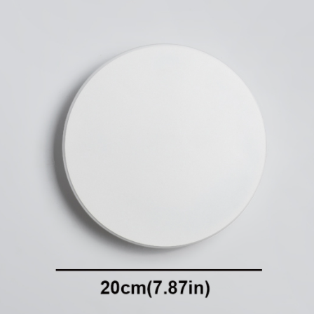 Luz LED de pared con interruptor táctil, iluminación interior para dormitorio, sala de estar, cabecera redonda, escalera, decoración de luz blanca